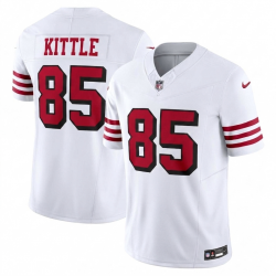 George Kittle San Francisco 49ers Nike Alternate Vapor F.U.S.E. Stitched Limited Jersey - White