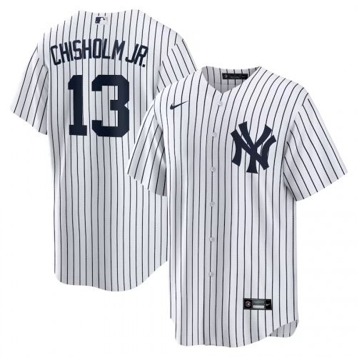 Jazz Chisholm Jr. New York Yankees Nike Home Limited Player Jersey - White