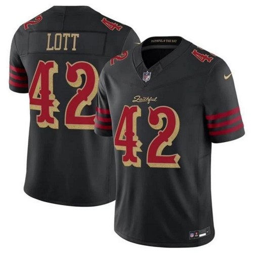 Ronnie Lott San Francisco 49ers Nike 2025 Rivalries Collection Limited Jersey - Black Ronnie Lott San Francisco 49ers Nike 2025 Rivalries Collection Limited Jersey - Black