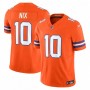 Bo Nix Denver Broncos Nike Alternate Mile High Collection 1977 Throwback Vapor F.U.S.E. Limited Jersey - Orange