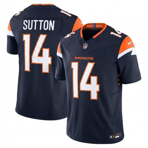 Courtland Sutton Denver Broncos Nike Mile High Collection Vapor F.U.S.E. Limited Jersey - Navy