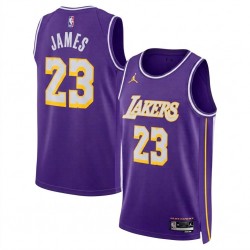 LeBron James Los Angeles Lakers 2025/26 Statement Edition Nike Swingman Jersey
