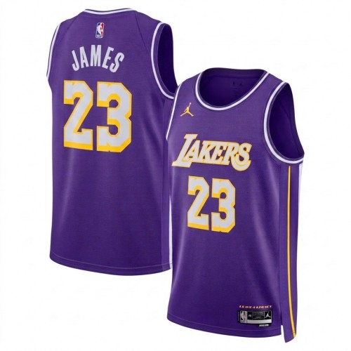 LeBron James Los Angeles Lakers 2025/26 Statement Edition Nike Swingman Jersey