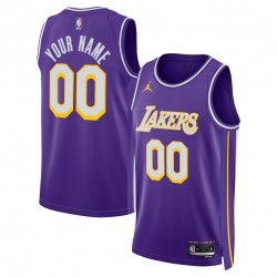 Los Angeles Lakers Jordan Brand Unisex 2025/26 Swingman Custom Jersey - Statement Edition Los Angeles Lakers Jordan Brand Unisex 2025/26 Swingman Custom Jersey - Statement Edition