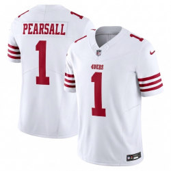 Ricky Pearsall San Francisco 49ers Nike Vapor F.U.S.E. Stitched Limited Jersey - White