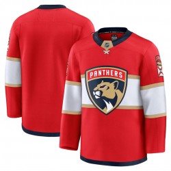 Florida Panthers Home Premium Blank  Jersey - Red
