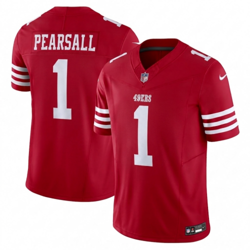 Ricky Pearsall San Francisco 49ers Nike Team Vapor F.U.S.E. Limited Jersey - Scarlet Ricky Pearsall San Francisco 49ers Nike Team Vapor F.U.S.E. Limited Jersey - Scarlet