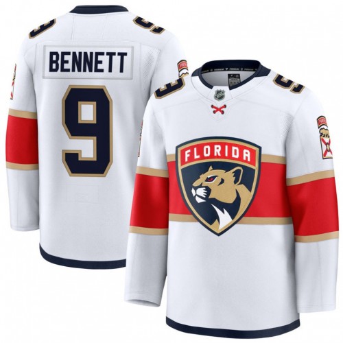 Sam Bennett Florida Panthers Away Premium Player Jersey - White Sam Bennett Florida Panthers Away Premium Player Jersey - White