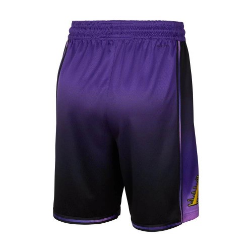 Los Angeles Lakers 2024/25 City Edition Men's Nike Swingman Shorts - Purple