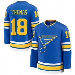 Robert Thomas St. Louis Blues Home Premium Custom Jersey - Blue