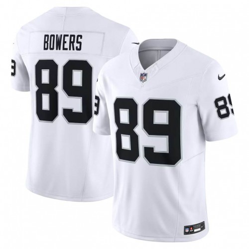 Brock Bowers Las Vegas Raiders Nike Vapor F.U.S.E. Limited Jersey - White Brock Bowers Las Vegas Raiders Nike Vapor F.U.S.E. Limited Jersey - White